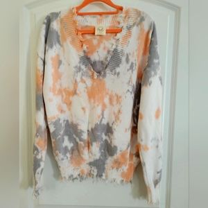 Fantastic Fawn Anthropologie Raw Edge Sweater Small